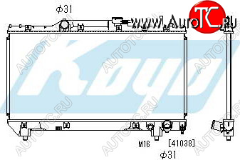 6 999 р. CARINA E РАДИАТОР ОХЛАЖДЕН MT 2 (KOYO) KOYORAD tycae92-912  с доставкой в г. Кемерово