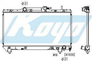 CARINA E РАДИАТОР ОХЛАЖДЕН MT 2 BODYPARTS tycae92-918