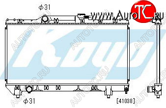 6 249 р. CARINA E РАДИАТОР ОХЛАЖДЕН MT 1.6 1.8 BODYPARTS tycae93-912  с доставкой в г. Кемерово