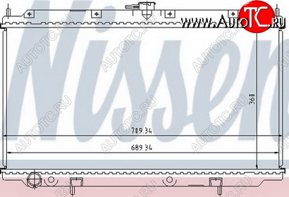 4 099 р. P11 РАДИАТОР ОХЛАЖДЕН MT 1.6 1.8 2 BODYPARTS nnp1197-913  с доставкой в г. Кемерово