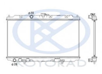 ALMERA {+ P12 02-} РАДИАТОР ОХЛАЖДЕН MT (KOYO) KOYORAD nnalm02-912