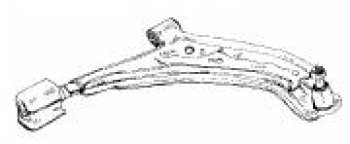 ALMERA {SUNNY B14 95-97} РЫЧАГ ПЕРЕДН ПОДВЕСКИ ЛЕВ НИЖН (Тайвань) SH nnalm95-810-l