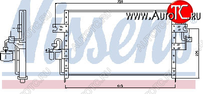 7 249 р. P10 КОНДЕНСАТОР КОНДИЦ (R134A) BODYPARTS nnp1091-930  с доставкой в г. Кемерово