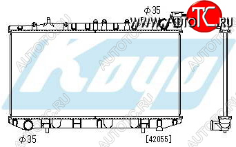 8 799 р. N14 РАДИАТОР ОХЛАЖДЕН MT 2 (бензин) 1.7 (дизель) (KOYO) KOYORAD nnn1491-912  с доставкой в г. Кемерово