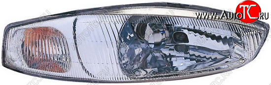 6 599 р. Правая фара BodyParts Mitsubishi Colt CJ0 хэтчбэк 3 дв. (1995-2003)  с доставкой в г. Кемерово