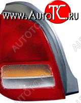 2 279 р. Левый фонарь DEPO Mitsubishi Colt CJ0 хэтчбэк 3 дв. (1995-2003)  с доставкой в г. Кемерово
