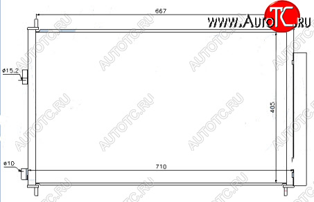 3 499 р. RAV4 КОНДЕНСАТОР КОНДИЦ (см.каталог) BODYPARTS tyrv406-931  с доставкой в г. Кемерово