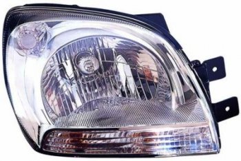 Правая фара (под корректор) DEPO KIA Sportage  2 JE,KM (2004-2008) дорестайлинг