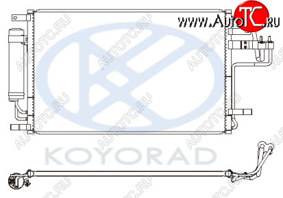 6 299 р. TUCSON КОНДЕНСАТОР КОНДИЦ (KOYO) KOYORAD hntun04-932  с доставкой в г. Кемерово