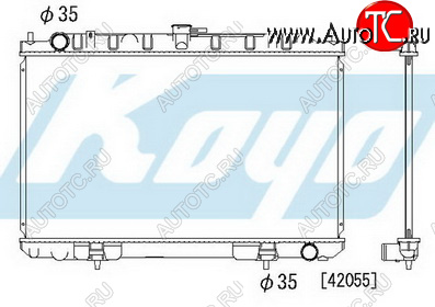 5 999 р. MAXIMA QX РАДИАТОР ОХЛАЖДЕН MT 2 3 (KOYO) KOYORAD nnmxq00-910  с доставкой в г. Кемерово
