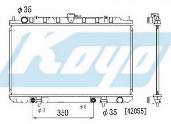 6 399 р. MAXIMA QX РАДИАТОР ОХЛАЖДЕН AT 2 3 (KOYO) KOYORAD nnmxq00-911  с доставкой в г. Кемерово. Увеличить фотографию 1