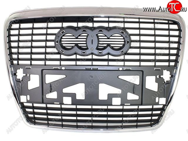 5 299 р. AUDI A6 РЕШЕТКА РАДИАТОРА (Тайвань) ХРОМ-ЧЕРН TYG ai0a604-100hb  с доставкой в г. Кемерово