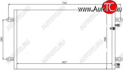 2 189 р. AUDI A6 КОНДЕНСАТОР КОНДИЦ (см.каталог) BODYPARTS ai0a604-930  с доставкой в г. Кемерово