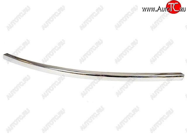 549 р. Передний правый молдинг бампера (пр-во Китай) BODYPARTS Audi A6 C6 дорестайлинг, седан (2004-2008) (хром)  с доставкой в г. Кемерово