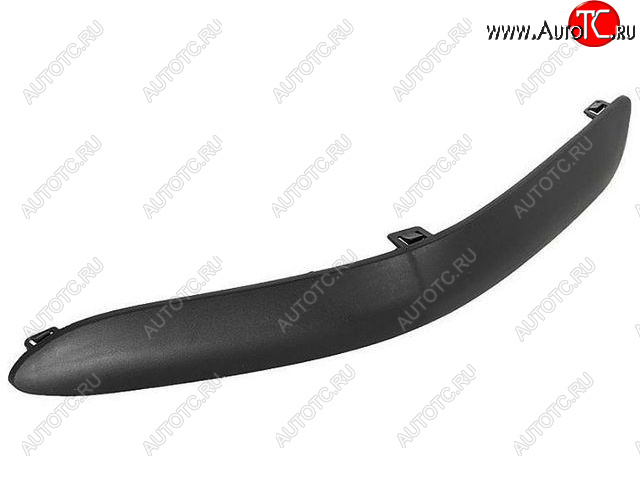 1 449 р. Левый молдинг переднего бампера TYG  Nissan Almera  N16 (2000-2003) седан дорестайлинг (Черный)  с доставкой в г. Кемерово