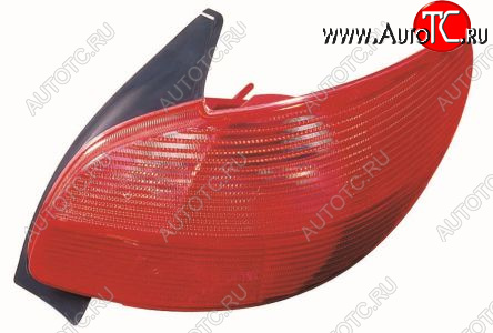 3 299 р. Правый фонарь DEPO Peugeot 206 хэтчбэк 5 дв. 2AC дорестайлинг (1998-2003)  с доставкой в г. Кемерово