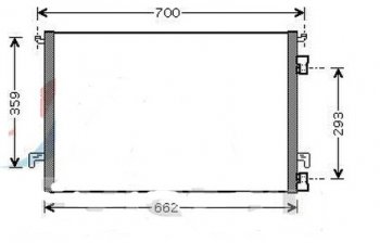 4 299 р. VECTRA (+SIGNUM) КОНДЕНСАТОР КОНДИЦ (см.каталог) BODYPARTS opvca02-931  с доставкой в г. Кемерово. Увеличить фотографию 1
