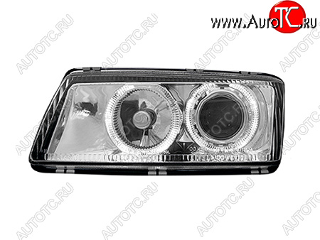 4 099 р. VECTRA ФАРА ЛЕВ ТЮНИНГ ЛИНЗОВАН С 2 СВЕТЯЩ ОБОДК ВНУТРИ ЧЕРН BODYPARTS opvca88-004b-l  с доставкой в г. Кемерово