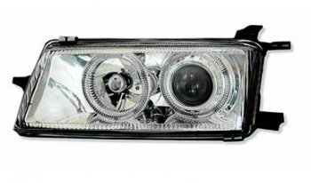 4 099 р. VECTRA ФАРА ЛЕВ ТЮНИНГ ЛИНЗОВАН С 2 СВЕТЯЩ ОБОДК ВНУТРИ ХРОМ BODYPARTS opvca88-003h-l  с доставкой в г. Кемерово. Увеличить фотографию 1