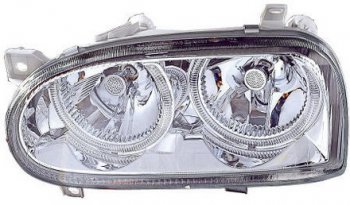 14 599 р. GOLF ФАРА Л+П (КОМПЛЕКТ) ТЮНИНГ (DEPO) ПРОЗРАЧ ВНУТРИ ХРОМ DEPO vwglf92-003h-n  с доставкой в г. Кемерово. Увеличить фотографию 1