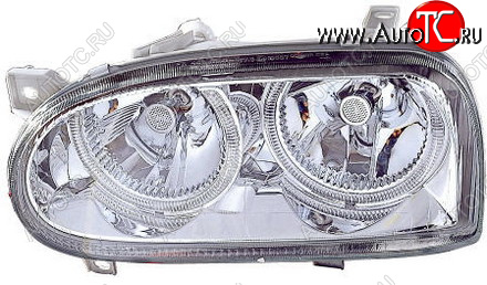 14 599 р. GOLF ФАРА Л+П (КОМПЛЕКТ) ТЮНИНГ (DEPO) ПРОЗРАЧ ВНУТРИ ХРОМ DEPO vwglf92-003h-n  с доставкой в г. Кемерово