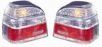 8 749 р. GOLF ФОНАРЬ ЗАДН ВНЕШН Л+П (КОМПЛЕКТ) ПРОЗРАЧ (DEPO) БЕЛ-КРАСН DEPO vwglf92-740wr-n  с доставкой в г. Кемерово. Увеличить фотографию 1