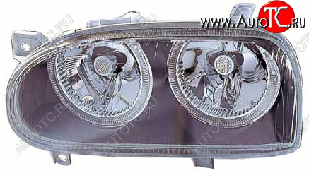 25 999 р. GOLF ФАРА Л+П (КОМПЛЕКТ) ТЮНИНГ С СВЕТЯЩ ОБОДК ВНУТРИ (DEPO) ЧЕРН DEPO vwglf92-008b-n  с доставкой в г. Кемерово