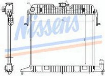 9 199 р. OMEGA РАДИАТОР ОХЛАЖДЕН (NISSENS) (NRF) (GERI) (см.каталог) NISSENS opomb86-913  с доставкой в г. Кемерово. Увеличить фотографию 1