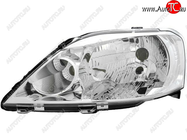 4 499 р. Левая фара BODYPARTS  Renault Logan  1 (2010-2016) рестайлинг  с доставкой в г. Кемерово