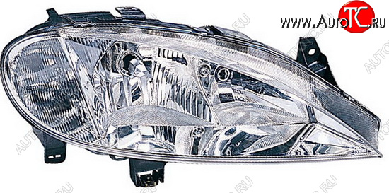 5 699 р. Правая фара (под корректор, двухламповая) DEPO  Renault Megane ( LA,  KA) (1999-2003) седан рестайлинг, универсал рестайлинг  с доставкой в г. Кемерово
