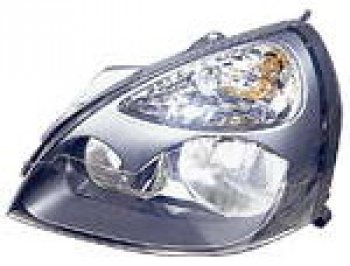Левая фара (под корректор) DEPO Renault Clio  BB (2001-2012) рестайлинг, хэтчбэк 5 дв.