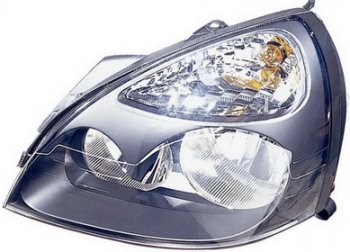 Левая фара (под корректор) DEPO Renault Clio ( CB,  BB) (2001-2012) рестайлинг, хэтчбэк 3 дв., рестайлинг, хэтчбэк 5 дв.
