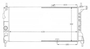 1 969 р. KADETT РАДИАТОР ОХЛАЖДЕН (см.каталог) BODYPARTS opkad84-913  с доставкой в г. Кемерово. Увеличить фотографию 1