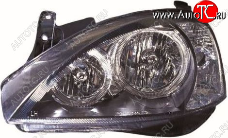 25 749 р. CORSA ФАРА Л+П (КОМПЛЕКТ) ТЮНИНГ С 2 СВЕТЯЩ ОБОДК ВНУТРИ (DEPO) ЧЕРН DEPO opcor01-003b-n  с доставкой в г. Кемерово