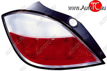 4 199 р. Левый фонарь DEPO Opel Astra H хэтчбек 5дв дорестайлинг (2004-2007)  с доставкой в г. Кемерово