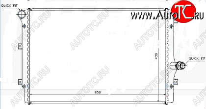 4 549 р. GOLF РАДИАТОР ОХЛАЖДЕН (см.каталог) BODYPARTS vwglf04-918  с доставкой в г. Кемерово