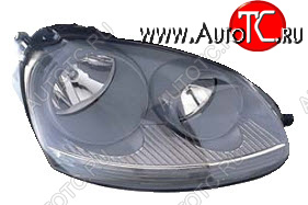 8 799 р. Правая фара (c электрокорректором) DEPO  Volkswagen Golf  5 (2003-2009) универсал, хэтчбэк  с доставкой в г. Кемерово