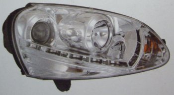 23 599 р. GOLF ФАРА Л+П (КОМПЛЕКТ) ТЮНИНГ (DEVIL EYES) (КСЕНОН) ЛИНЗОВАН (SONAR) ВНУТРИ ХРОМ SONAR vwglf04-005h-n  с доставкой в г. Кемерово. Увеличить фотографию 1