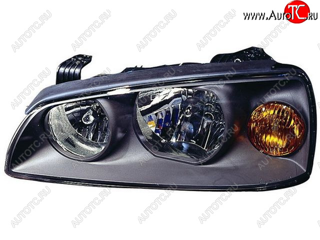 4 999 р. Левая фара (под корректор) DEPO  Hyundai Elantra  XD2 (2003-2010) рестайлинг седан  с доставкой в г. Кемерово