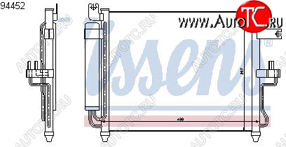 3 699 р. ACCENT КОНДЕНСАТОР КОНДИЦ MT BODYPARTS hnacc00-930  с доставкой в г. Кемерово