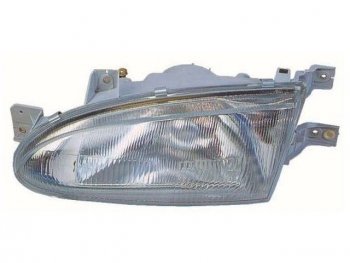 Левая фара BODYPARTS Hyundai Accent 1 X3 седан дорестайлинг (1994-1997)