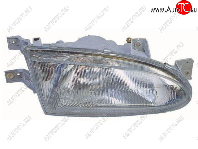 3 469 р. Правая фара BodyParts Hyundai Accent 1 X3 седан дорестайлинг (1994-1997)  с доставкой в г. Кемерово