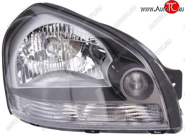 8 499 р. Правая фара DEPO Hyundai Tucson JM (2004-2010)  с доставкой в г. Кемерово