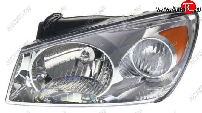 9 899 р. Левая фара (c электрокорректором) DEPO KIA Cerato 1 LD седан дорестайлинг (2003-2007)  с доставкой в г. Кемерово