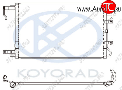 5 849 р. CERATO КОНДЕНСАТОР КОНДИЦ (KOYO) KOYORAD kacet04-932  с доставкой в г. Кемерово