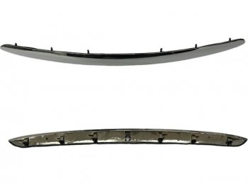 Молдинг решетки радиатора (пр-во Китай) BODYPARTS KIA Cerato  2 TD (2008-2013) седан (хром)
