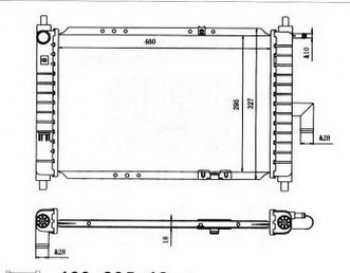 3 269 р. MATIZ 01- РАДИАТОР ОХЛАЖДЕН MT BODYPARTS dwmiz01-910  с доставкой в г. Кемерово. Увеличить фотографию 1