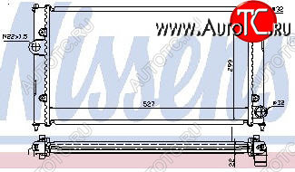 4 199 р. CADDY {INCA} РАДИАТОР ОХЛАЖДЕН (NISSENS) (NRF) (GERI) (см.каталог) NISSENS vwcad95-910  с доставкой в г. Кемерово