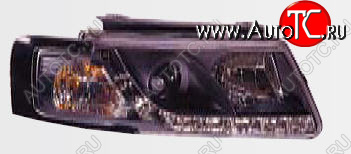 28 549 р. PASSAT ФАРА Л+П (КОМПЛЕКТ) ТЮНИНГ ЛИНЗОВАН (DEVIL EYES) , ЛИТОЙ УК.ПОВОР (SONAR) ВНУТРИ ЧЕРН SONAR vwpas97-005b-n  с доставкой в г. Кемерово