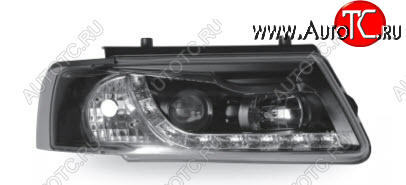29 749 р. PASSAT ФАРА Л+П (КОМПЛЕКТ) ТЮНИНГ ЛИНЗОВАН (DEVIL EYES) , ЛИТОЙ УК.ПОВОР (JUNYAN) ВНУТРИ ЧЕРН JUNYAN vwpas97-007b-n  с доставкой в г. Кемерово